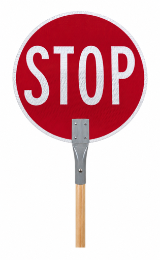Stop/Slow Bat 450mm — Wooden Handle